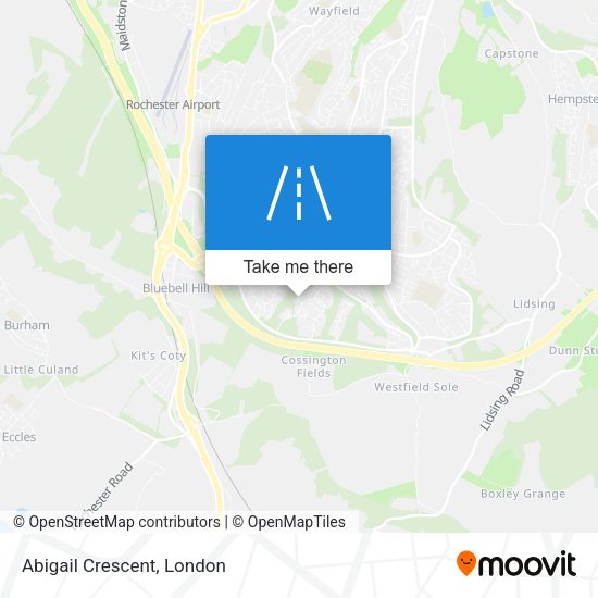 Abigail Crescent map