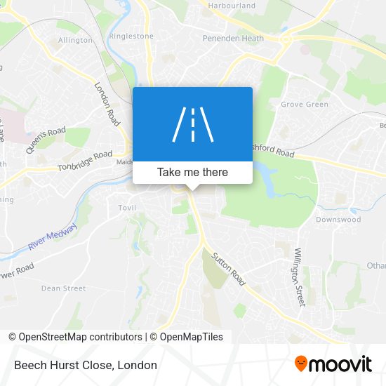 Beech Hurst Close map