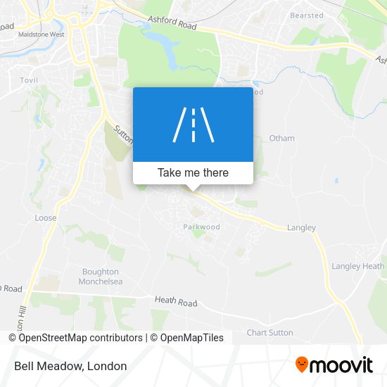 Bell Meadow map
