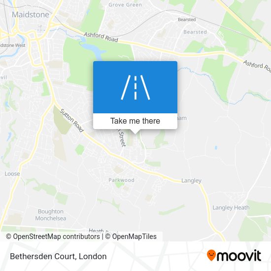 Bethersden Court map