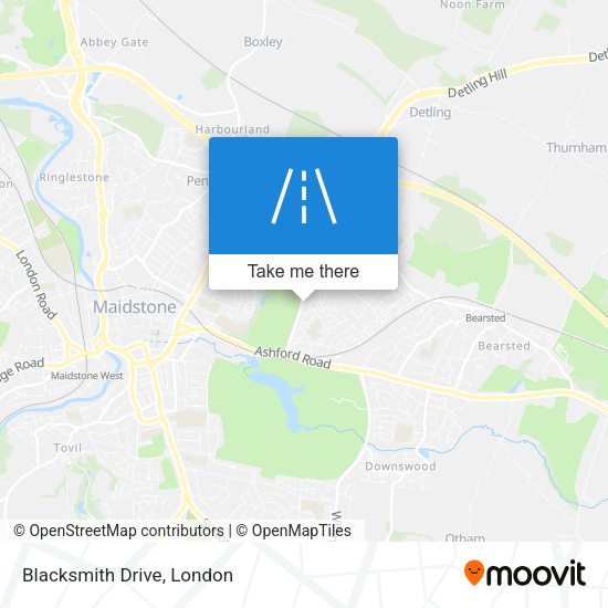 Blacksmith Drive map