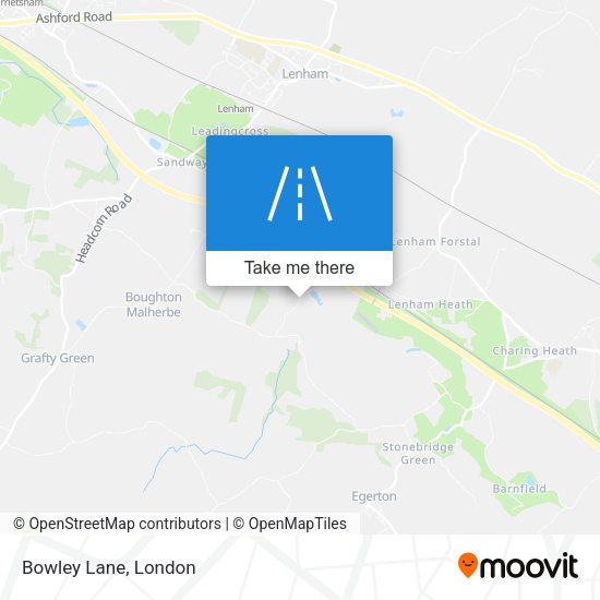 Bowley Lane map