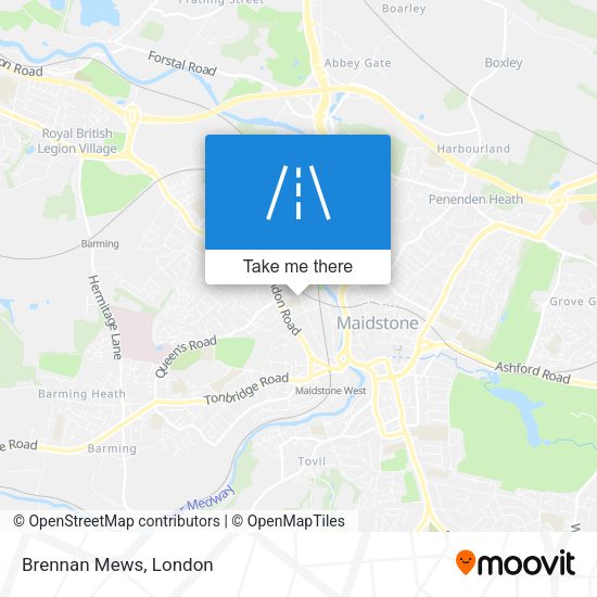 Brennan Mews map
