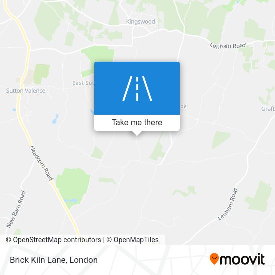 Brick Kiln Lane map