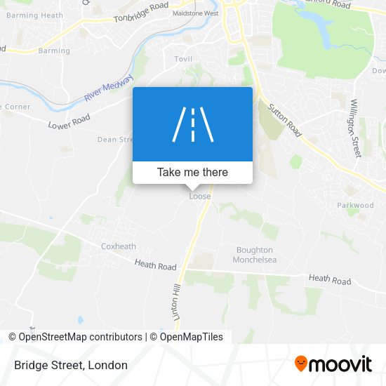 Bridge Street map