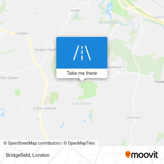 Bridgefield map
