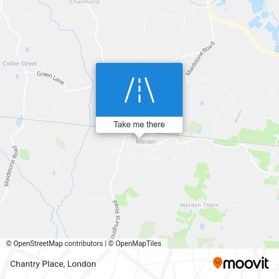 Chantry Place map