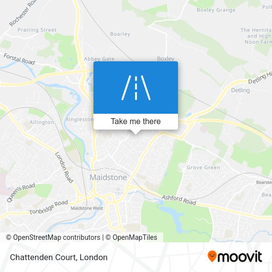 Chattenden Court map
