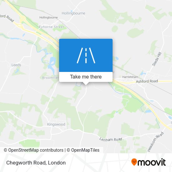 Chegworth Road map