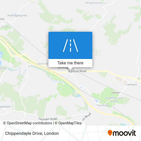 Chippendayle Drive map