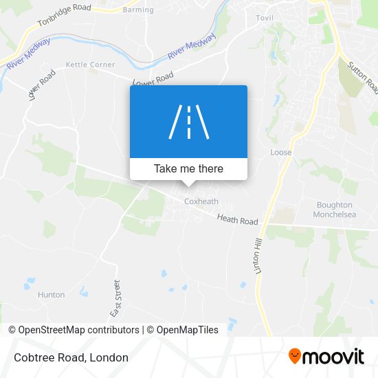 Cobtree Road map