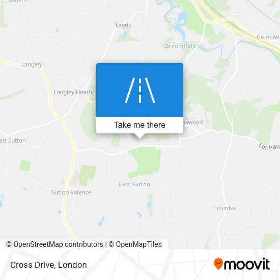 Cross Drive map