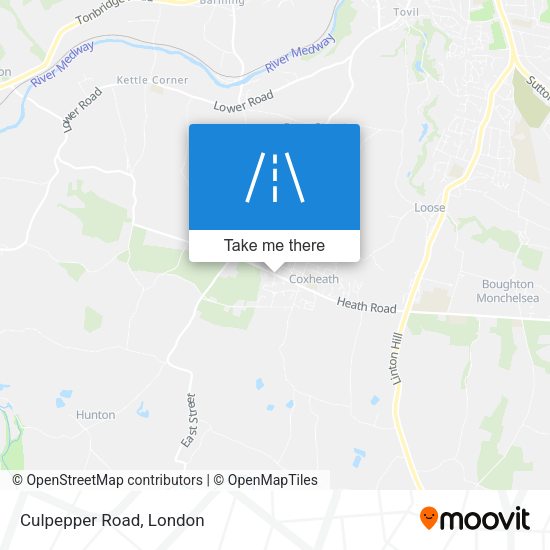 Culpepper Road map