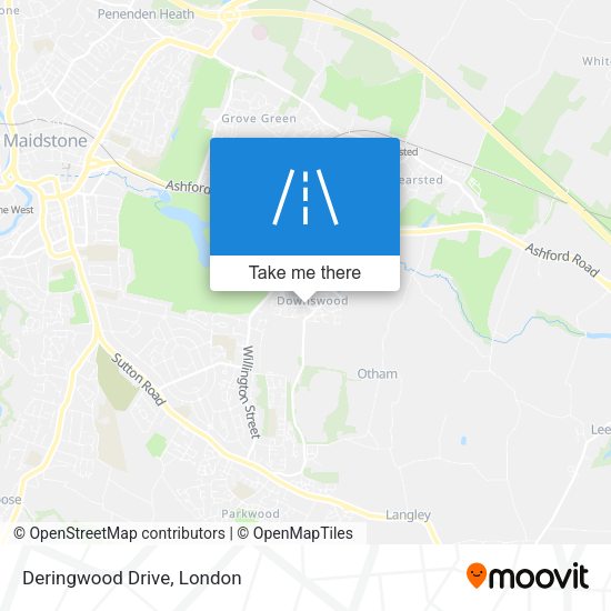 Deringwood Drive map
