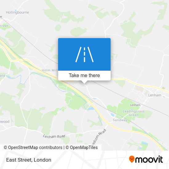 East Street map