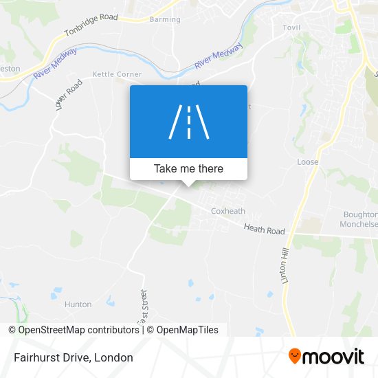 Fairhurst Drive map