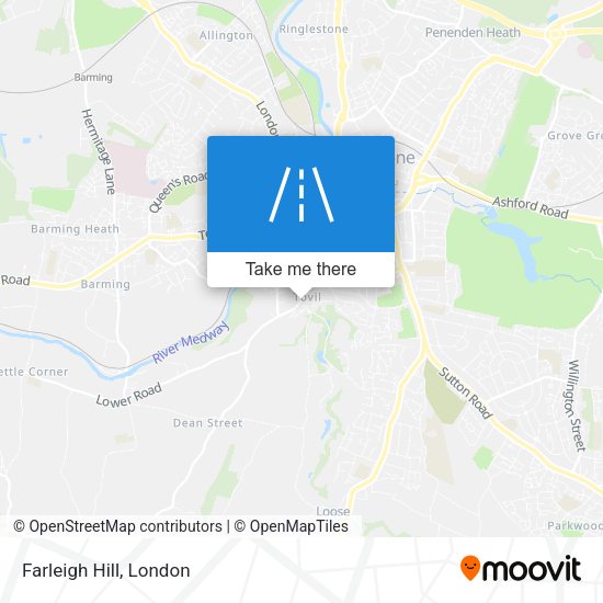 Farleigh Hill map