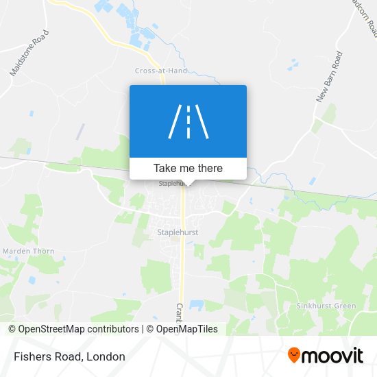 Fishers Road map