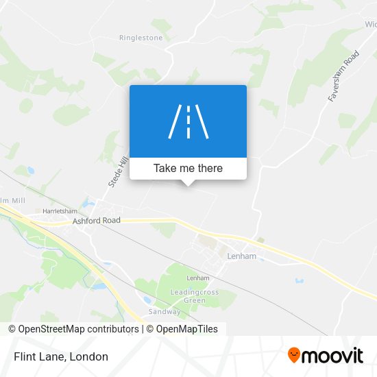 Flint Lane map