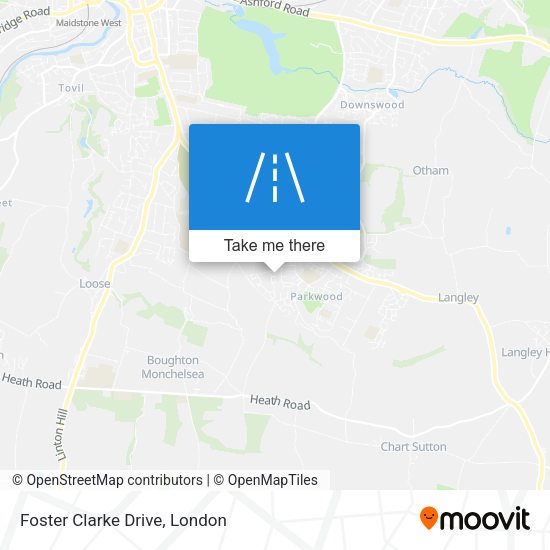 Foster Clarke Drive map