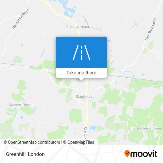 Greenhill map