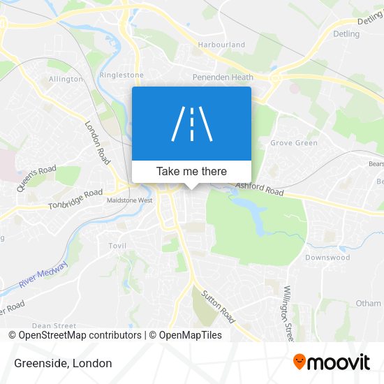 Greenside map