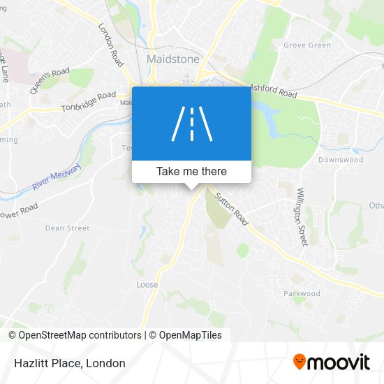 Hazlitt Place map