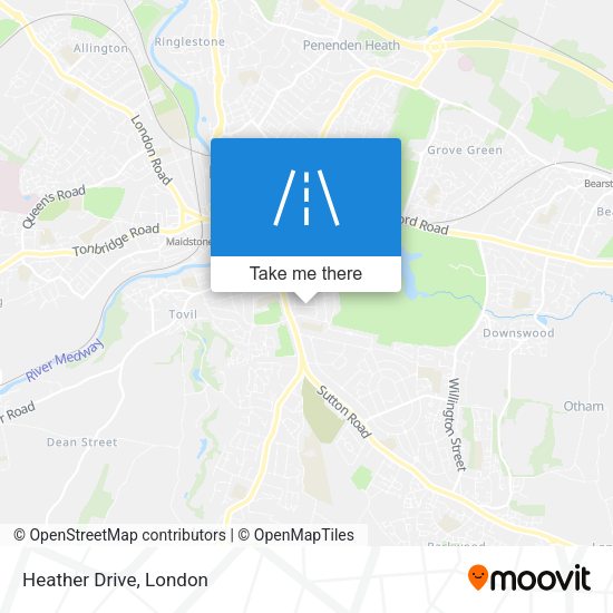 Heather Drive map