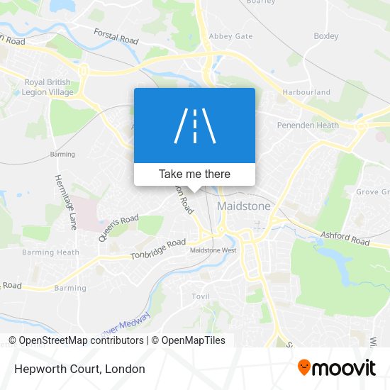 Hepworth Court map