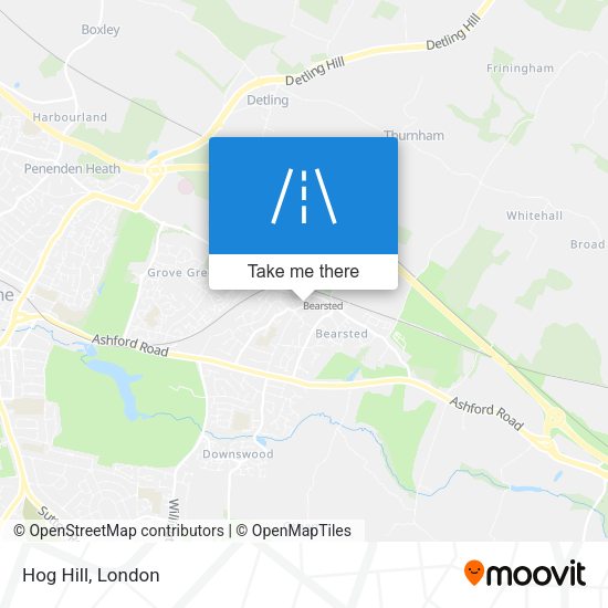 Hog Hill map