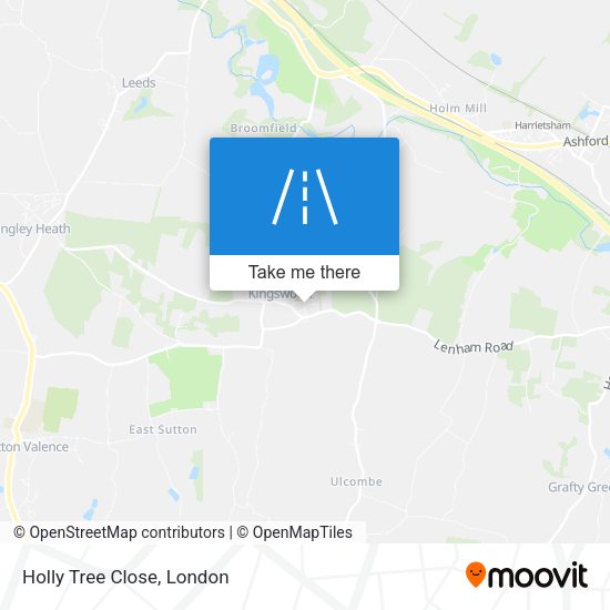 Holly Tree Close map