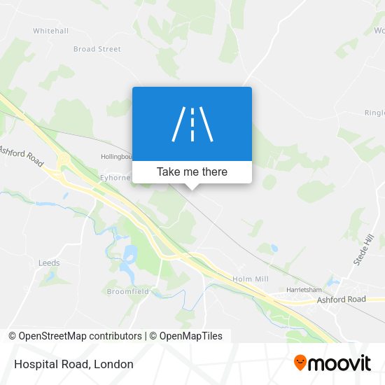 Hospital Road map