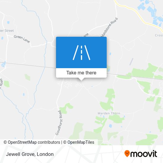 Jewell Grove map