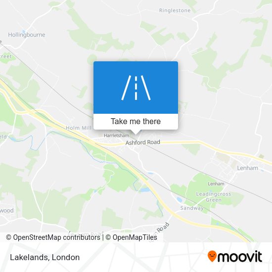 Lakelands map