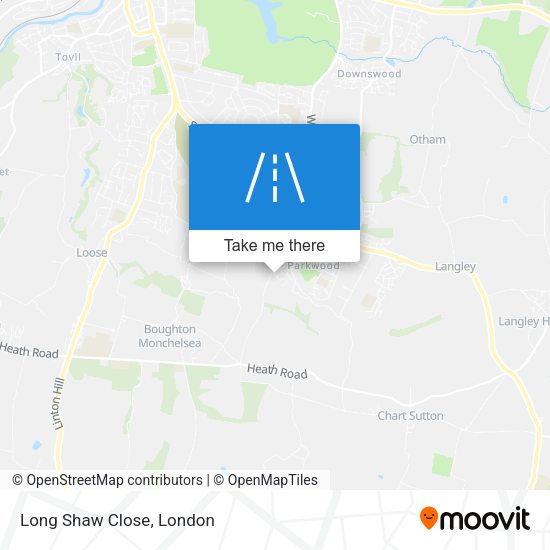 Long Shaw Close map