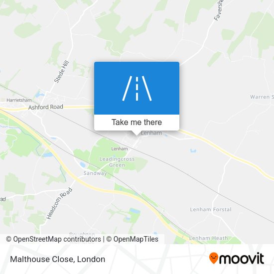Malthouse Close map
