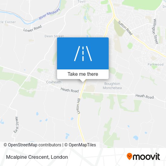 Mcalpine Crescent map