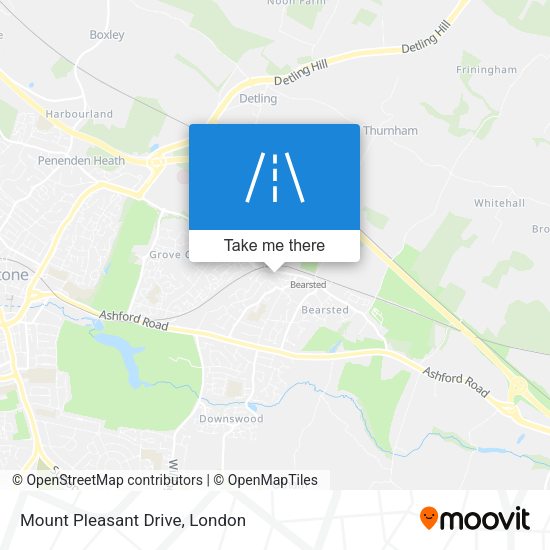 Mount Pleasant Drive map