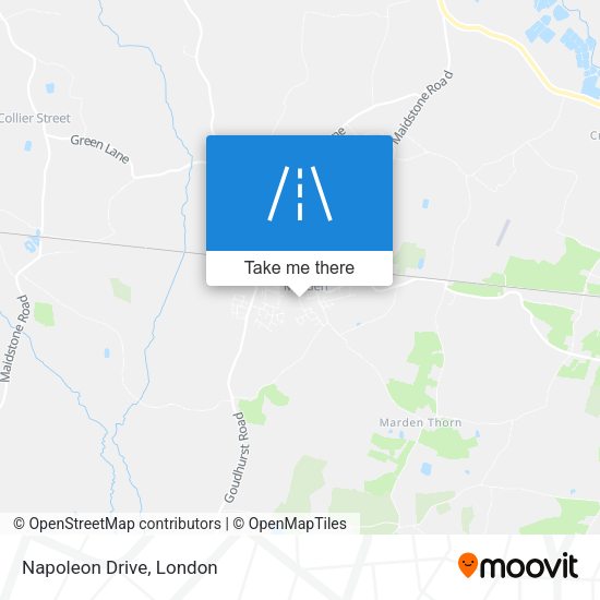 Napoleon Drive map