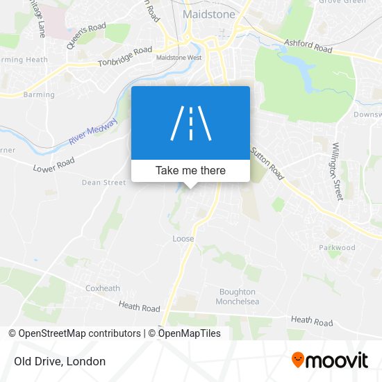 Old Drive map