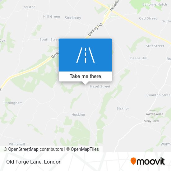 Old Forge Lane map