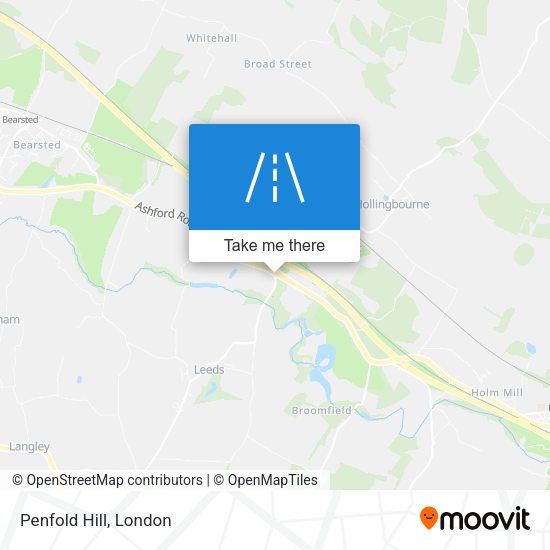 Penfold Hill map
