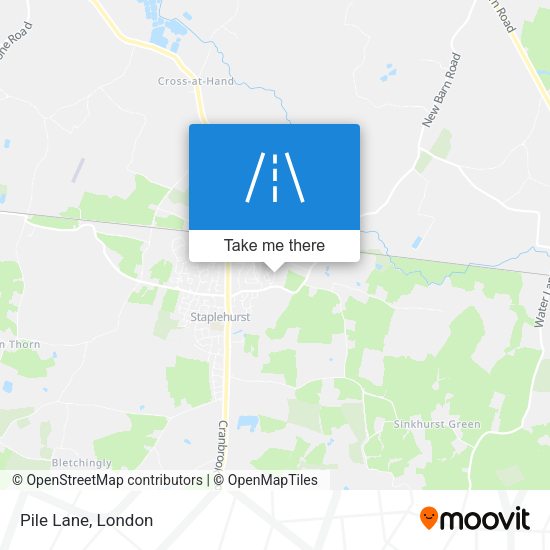 Pile Lane map