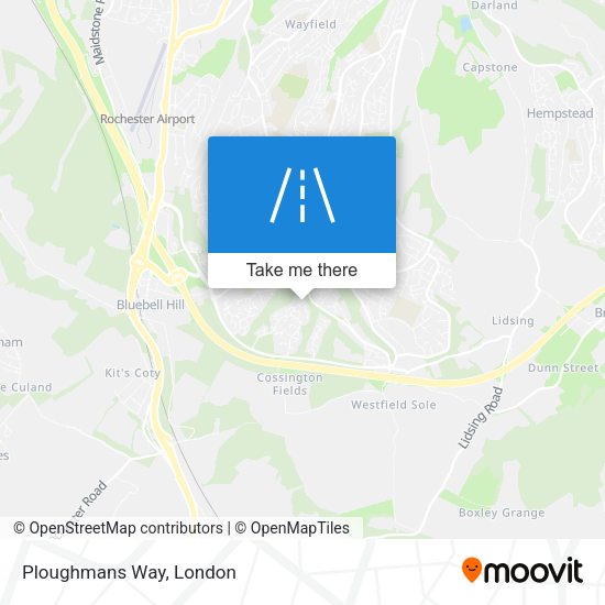 Ploughmans Way map