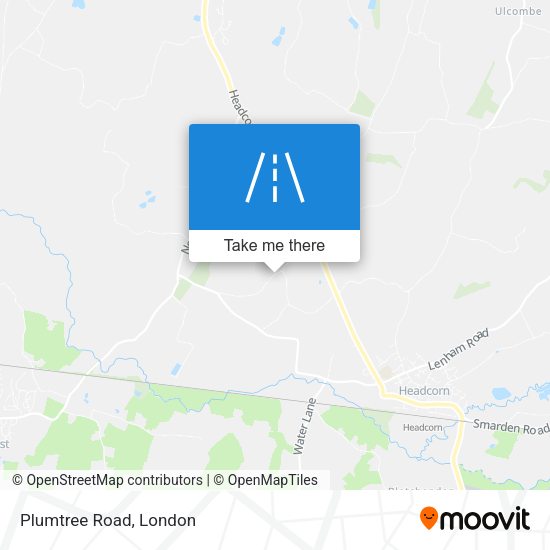 Plumtree Road map