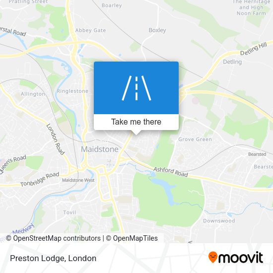Preston Lodge map