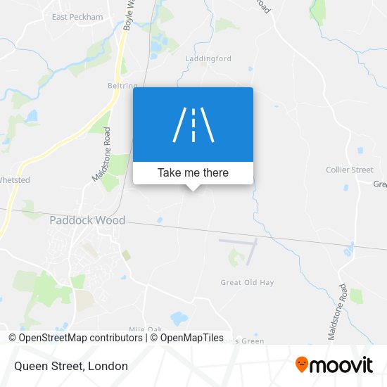 Queen Street map