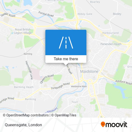 Queensgate map