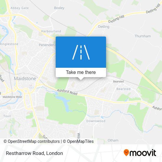 Restharrow Road map