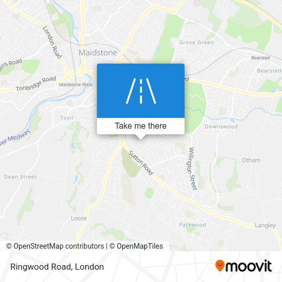 Ringwood Road map